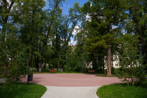 Тротуарная плитка Абрис, гранит, красный 60мм