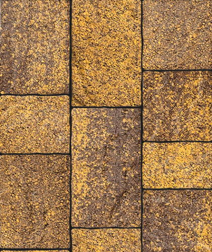 Тротуарная плитка Литос, 60 мм, гранит, Янтарь